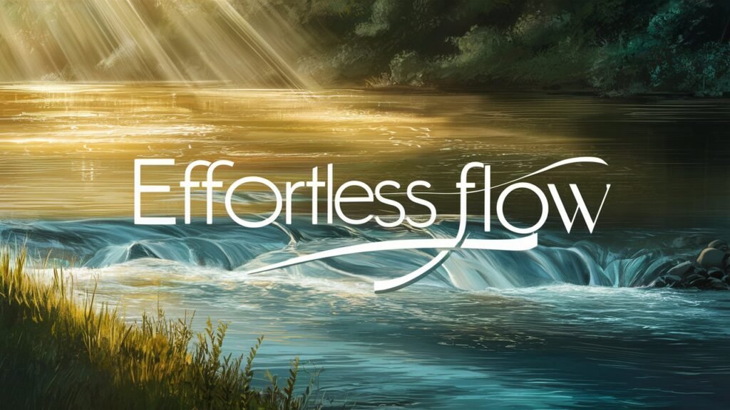  flows to me easily and effortlessly