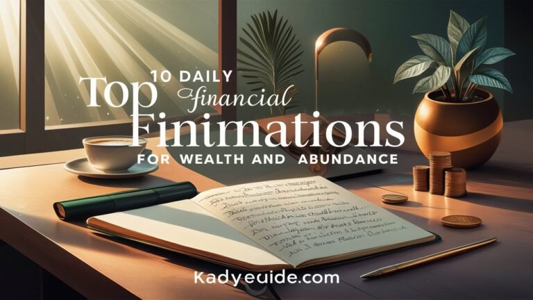 Top 10 Daily Financial Affirmations for Wealth and Abundance