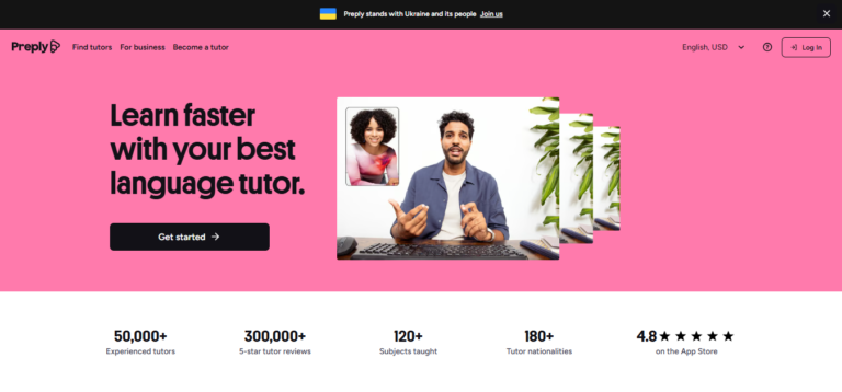 Preply Best Platform to Learn a Language Online