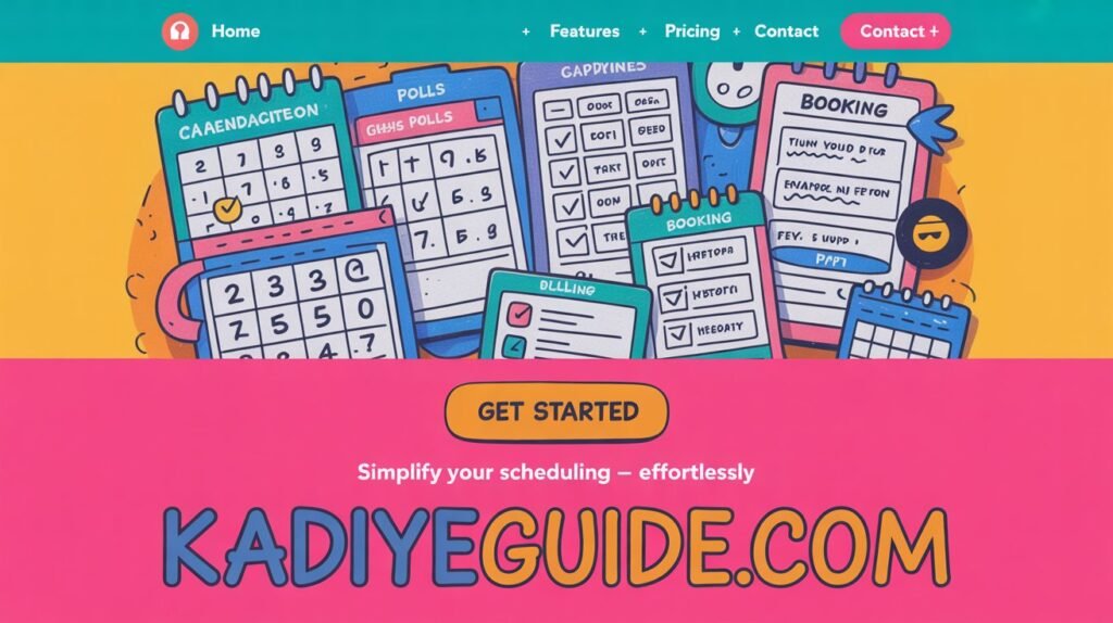 Doodle Pro booking page 