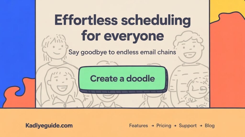 Doodle homepage