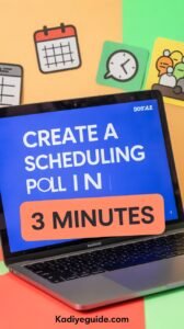 How to Create a Free Poll with Doodle in Under 3 Minutes