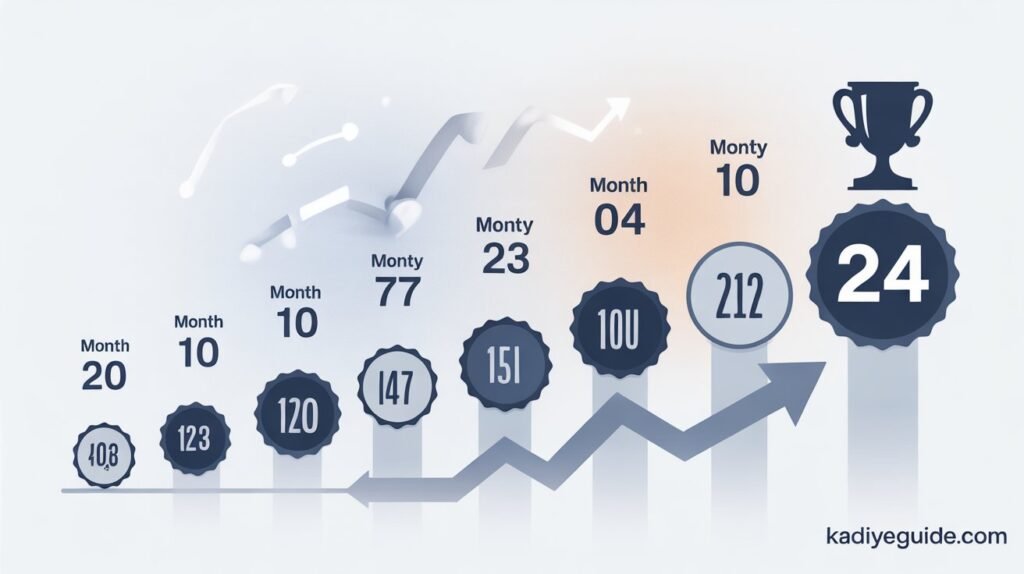 credit journey from 0 to 24 months