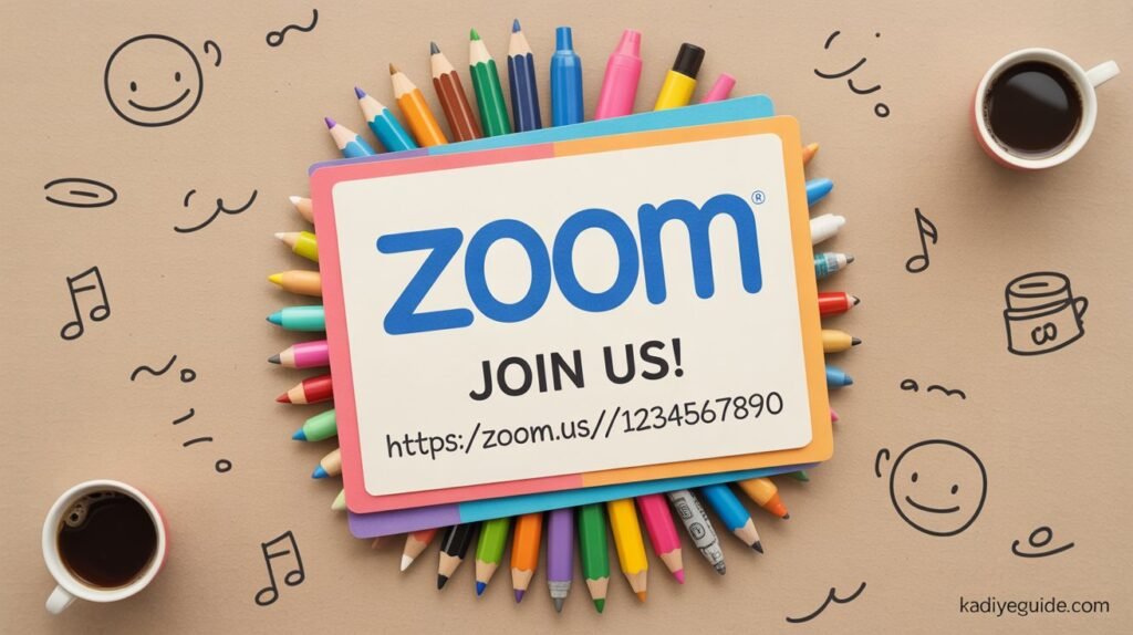 Doodle invite showing