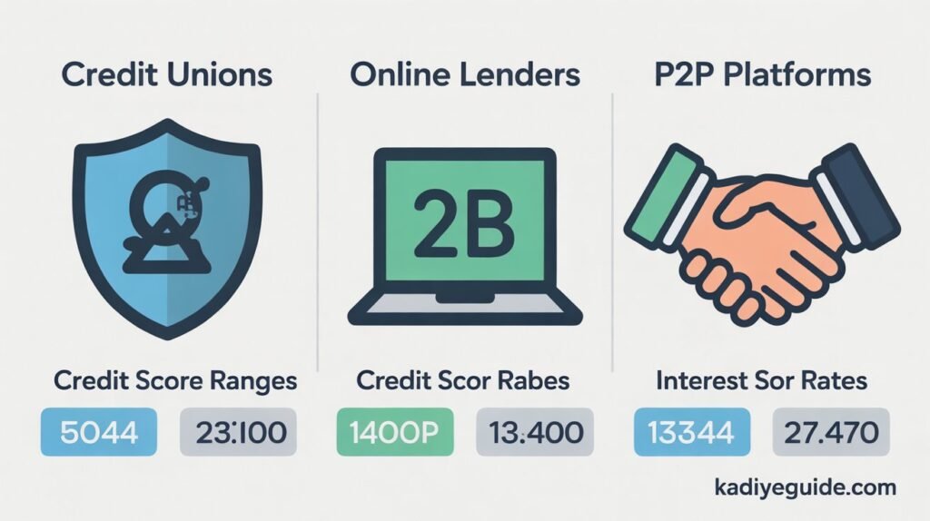 different lender types