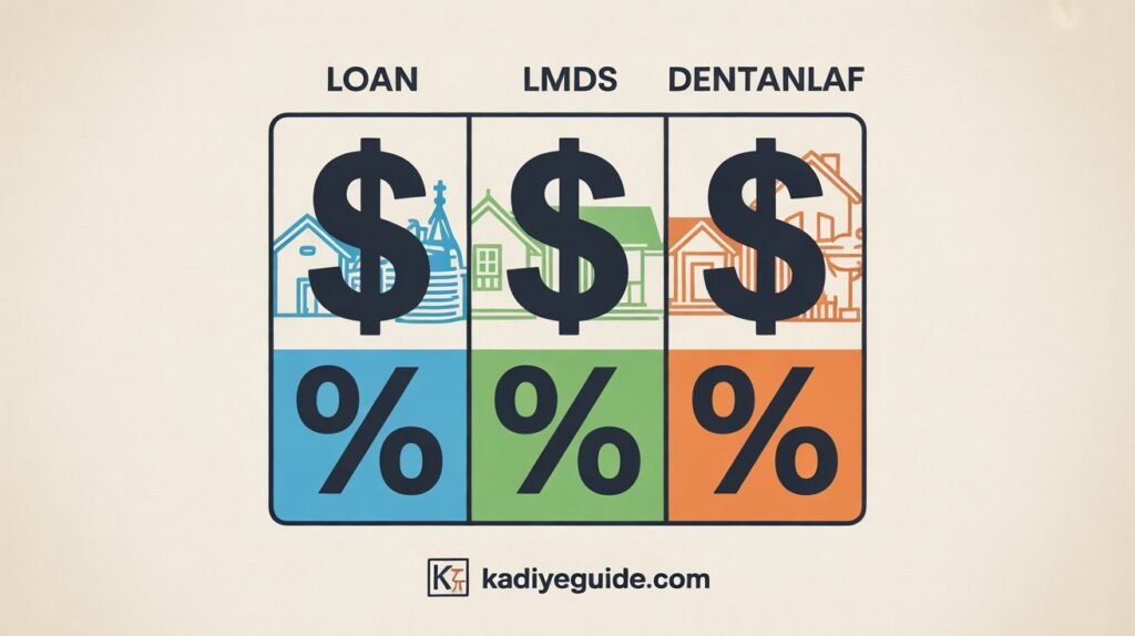 Three loan scenarios