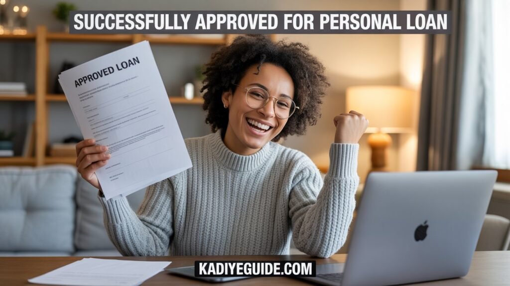 Successfully approved for personal loan