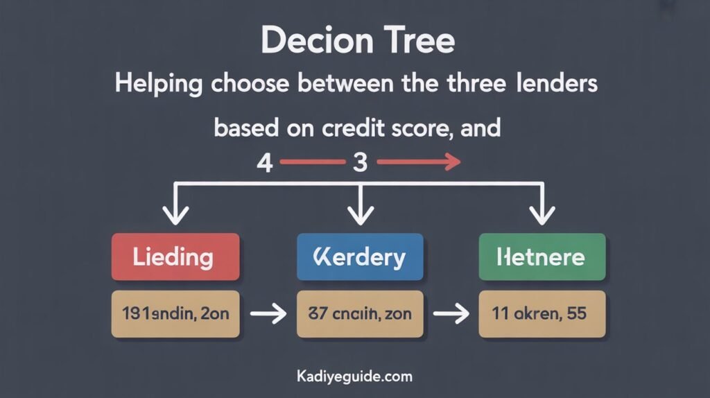 Personal loan lender decision tree